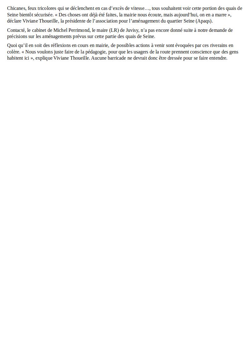 Article parisien vitesse quai 2